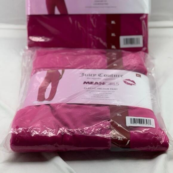 Juicy couture, Los Angeles, California mean girls classic velour pants. X-Large - Picture 3 of 3